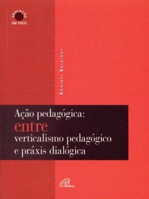 cover image of Ação pedagógica